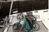 Bikes on Catamaran