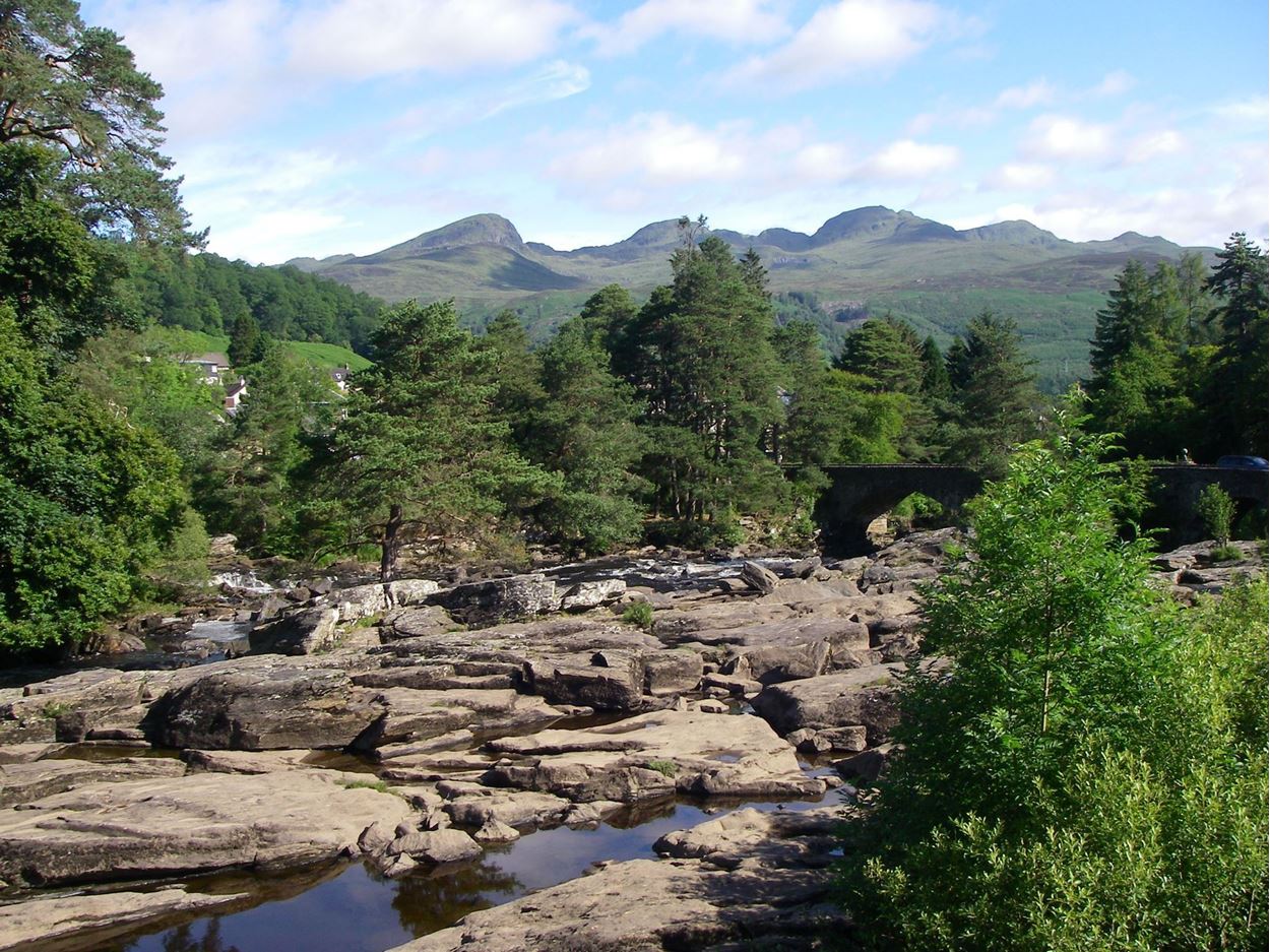 Dochart Falls Killin